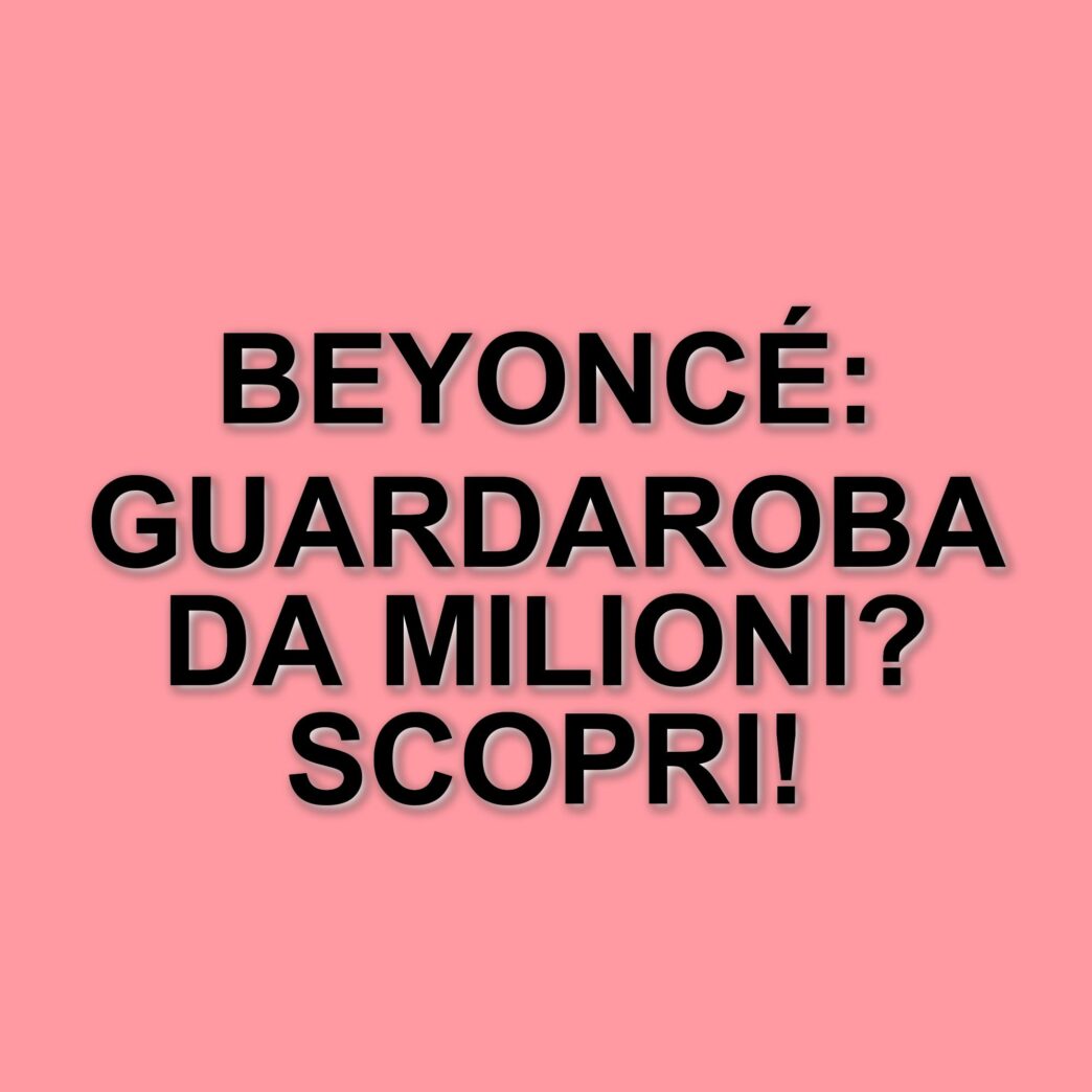 Il guardaroba scintillante di Beyoncé per il Cowboy Carter Tour: un investimento da milioni