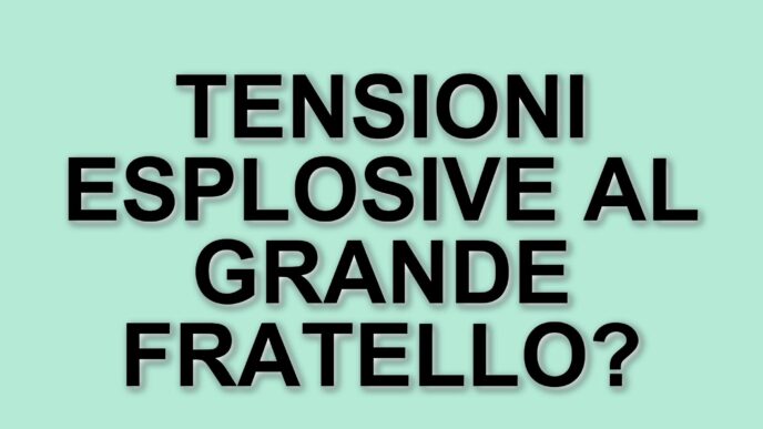 Grande Fratello: Il Caos Scatenato Dal &Amp;Quot;Lavandino Gate&Amp;Quot; Dopo 190 Giorni Di Convivenza