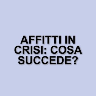 Affitti in Italia: Solo il 48% delle abitazioni in affitto è accessibile per le famiglie