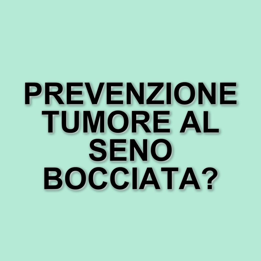 Il ministero dell'Economia boccia l'emendamento per la prevenzione del tumore al seno da 6 milioni