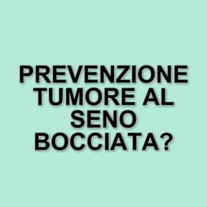 Il ministero dell'Economia boccia l'emendamento per la prevenzione del tumore al seno da 6 milioni