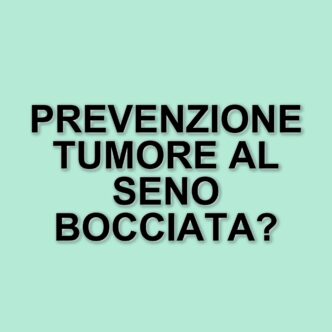 Il ministero dell'Economia boccia l'emendamento per la prevenzione del tumore al seno da 6 milioni