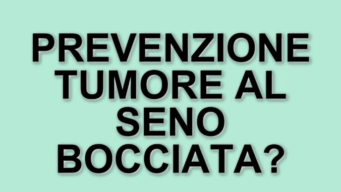 Il ministero dell'Economia boccia l'emendamento per la prevenzione del tumore al seno da 6 milioni
