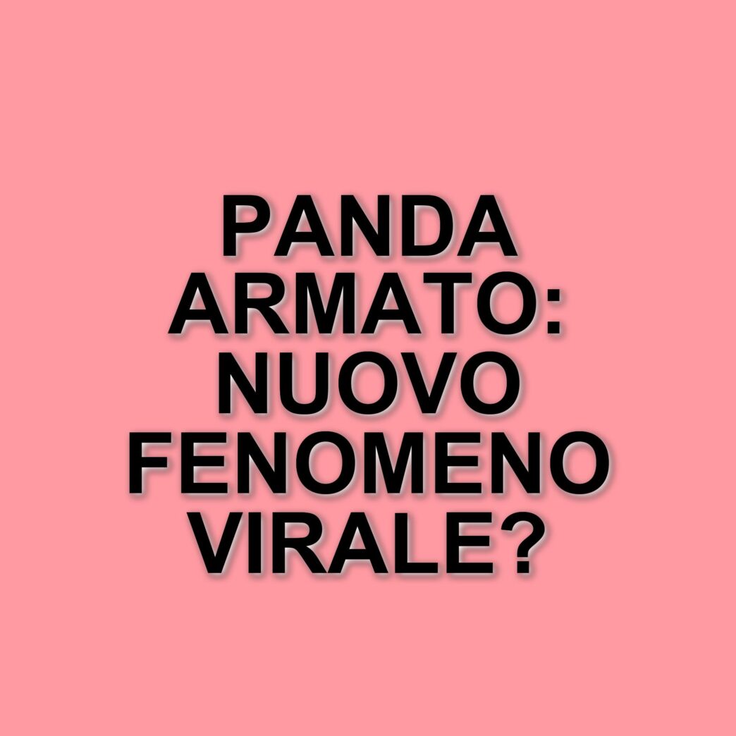 Il panda armato di Roma: un nuovo trend virale dopo il caso di Topolino a Napoli