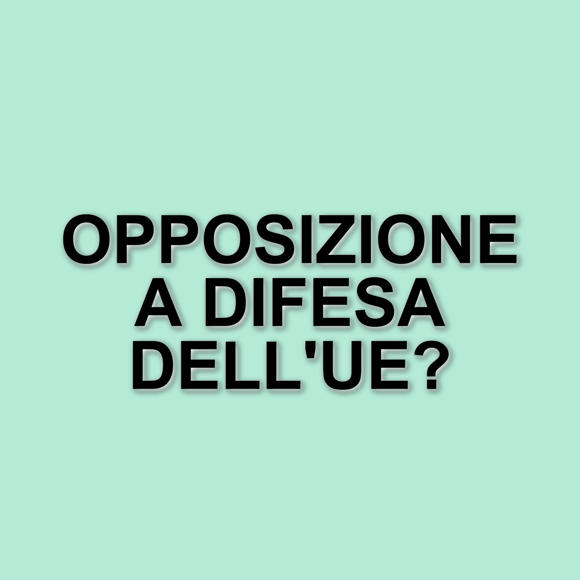 Il piano di difesa dell'Unione Europea: tensioni e opposizioni tra i paesi mediterranei