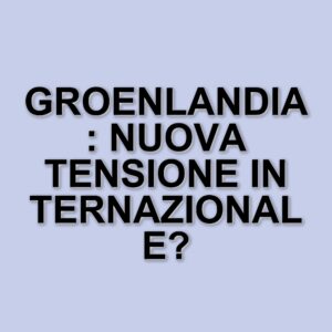La groenlandia al centro della strategia di sicurezza americana: Trump e Vance in visita