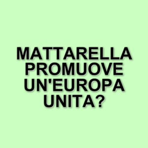 Sergio Mattarella a Roma: L'importanza dell'euro e la difesa comune dell'Europa