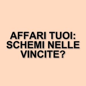 Affari tuoi sotto accusa: Striscia la notizia riaccende il dibattito sulla trasparenza del gioco