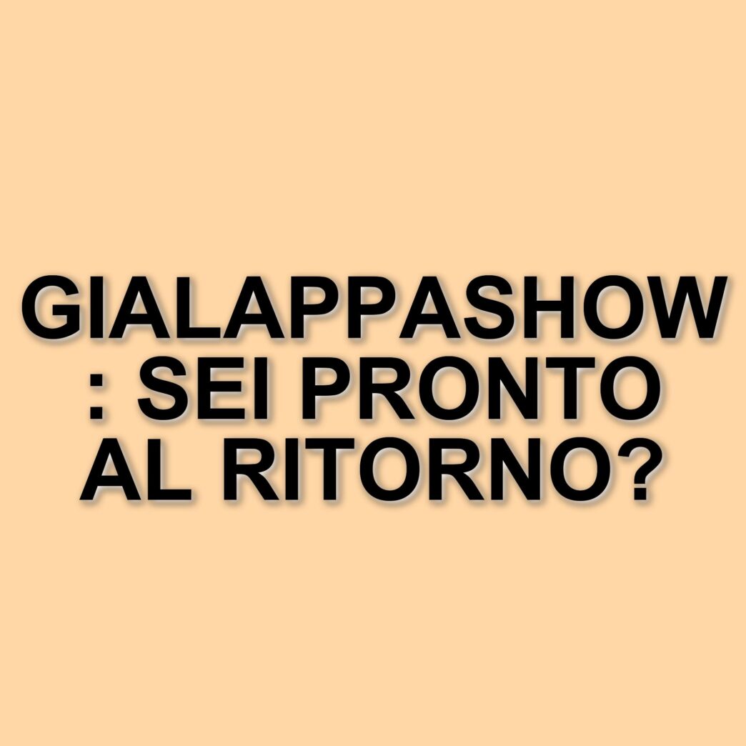GialappaShow: la nuova stagione in arrivo su TV8 con sorprese e comicità
