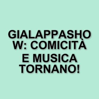 GialappaShow: la nuova stagione in arrivo su TV8 con ospiti e sorprese