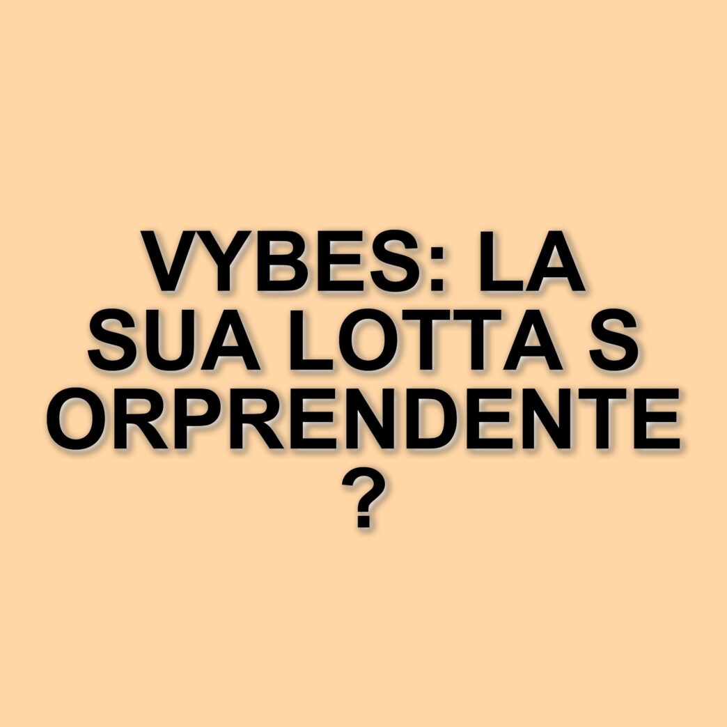 Vybes chiama a raccolta: la salute mentale è importante quanto quella fisica
