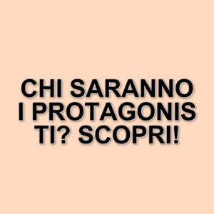 The couple: il nuovo reality di Canale 5 si prepara al debutto, ma il cast è ancora in fase di definizione