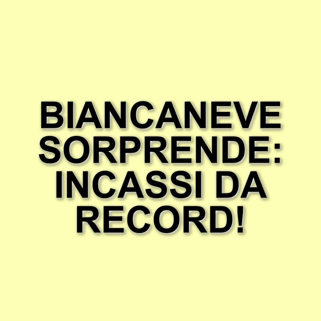 Biancaneve conquista il pubblico italiano, mentre Silvio Soldini debutta con Le assaggiatrici