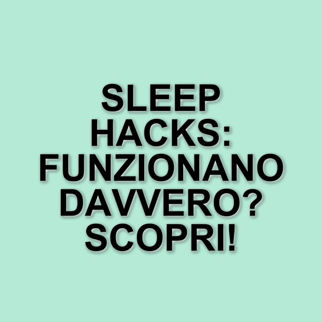 Sleep hacks: quali funzionano davvero secondo il rapporto annuale di Sleep Cycle
