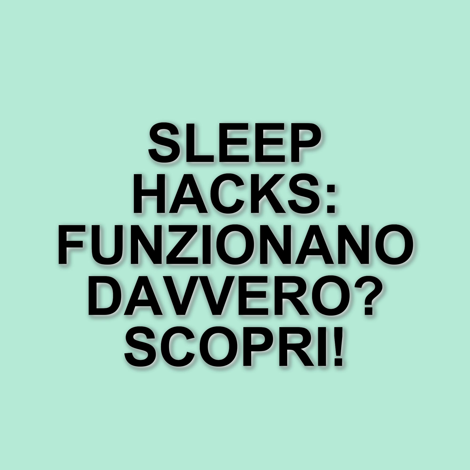 Sleep hacks: quali funzionano davvero secondo il rapporto annuale di Sleep Cycle