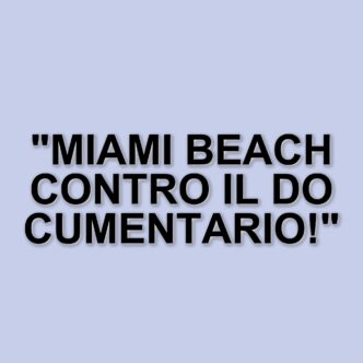 Il sindaco di Miami Beach minaccia O Cinema per la proiezione del documentario "No Other Land"