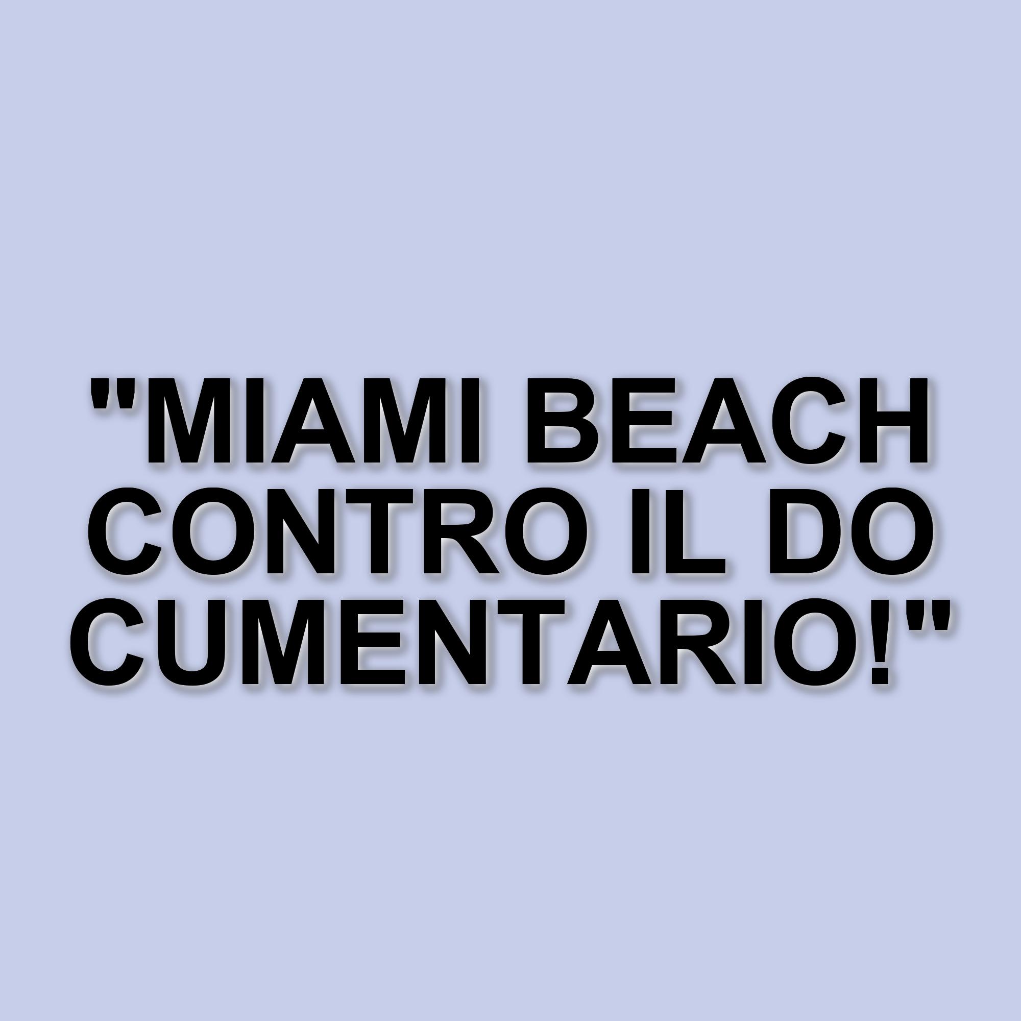 Il sindaco di Miami Beach minaccia O Cinema per la proiezione del documentario "No Other Land"