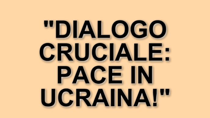 Il vaticano e zelensky: un dialogo cruciale per la pace in ucraina