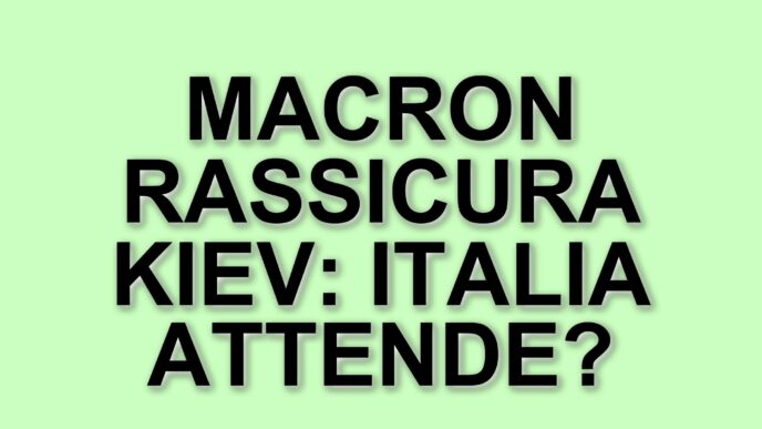 Nuove Misure Di Sicurezza Per Kiev: La Forza Di Rassicurazione Franco-Britannica
