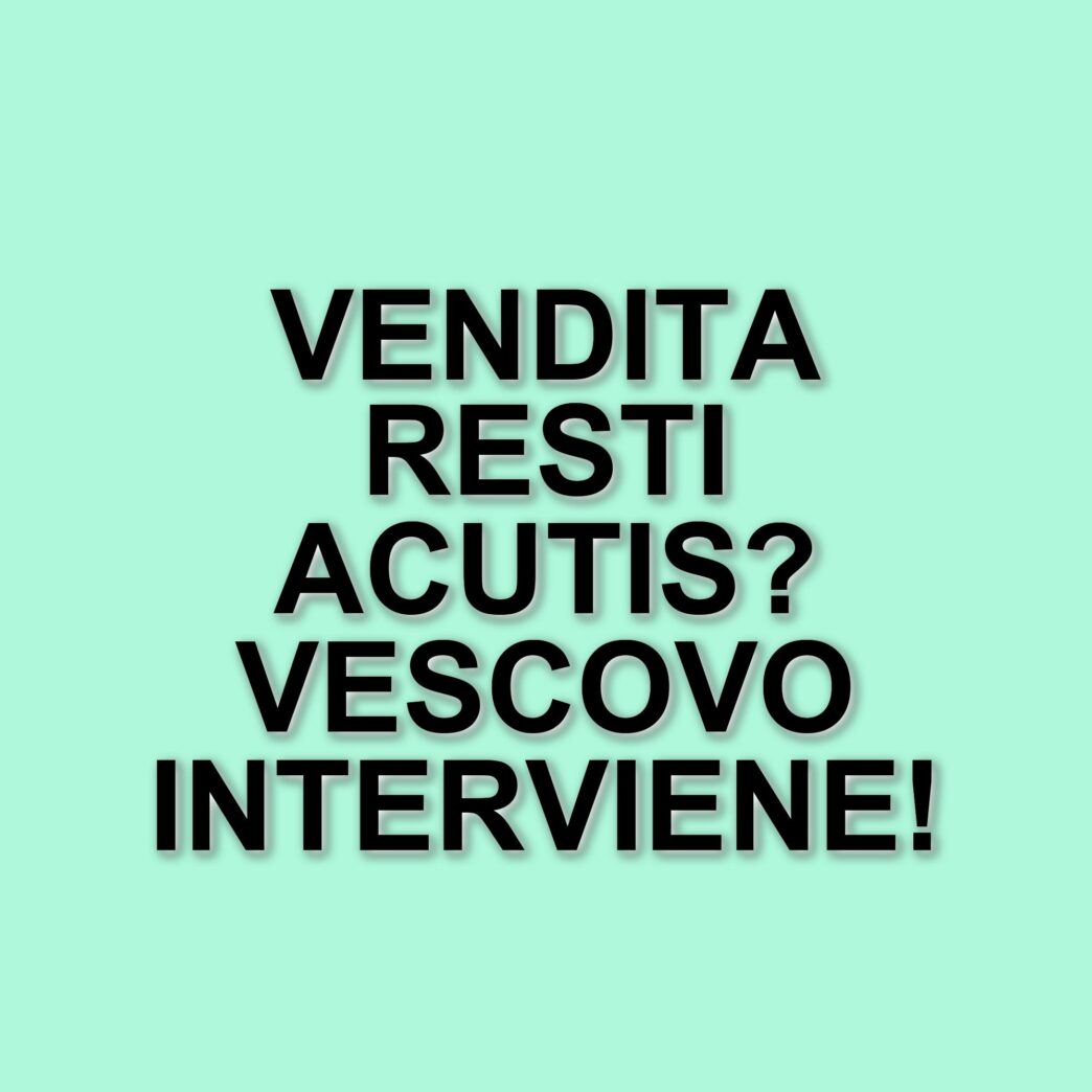 Vendita online delle presunte reliquie di Carlo Acutis: il vescovo di Assisi denuncia l'accaduto