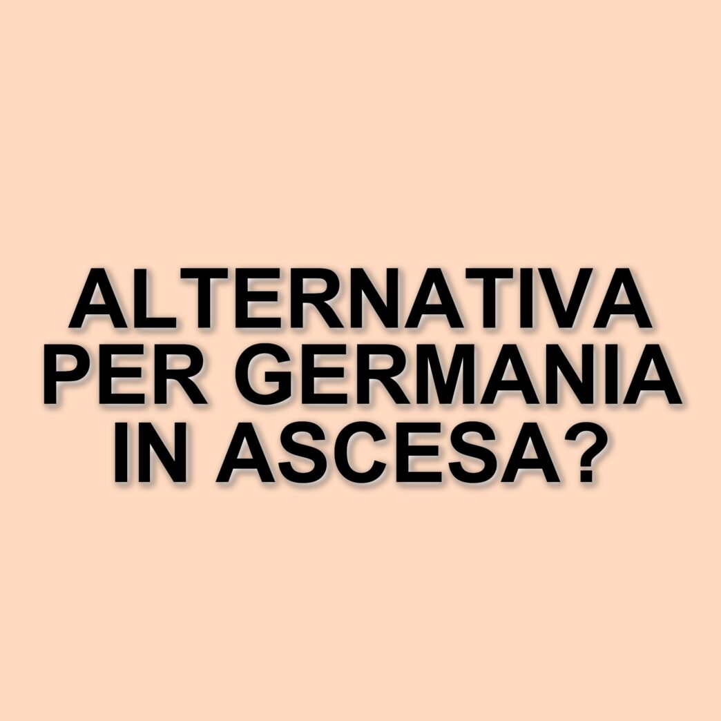 Crescita dell'AfD in Germania: i sondaggi politici del 2025 rivelano un panorama in evoluzione