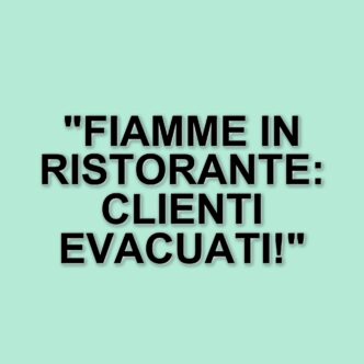 Incendio in un ristorante di Monza: evacuati i clienti, intervento dei vigili del fuoco