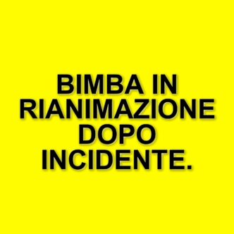 Incidente a Cingoli: bimba di 2 anni investita da un'auto, è in rianimazione