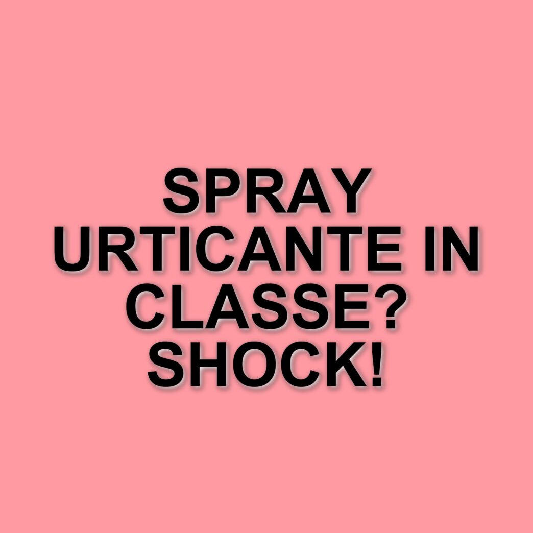 Incidente in classe a Mantova: studente spruzza spray urticante, cinque persone in ospedale