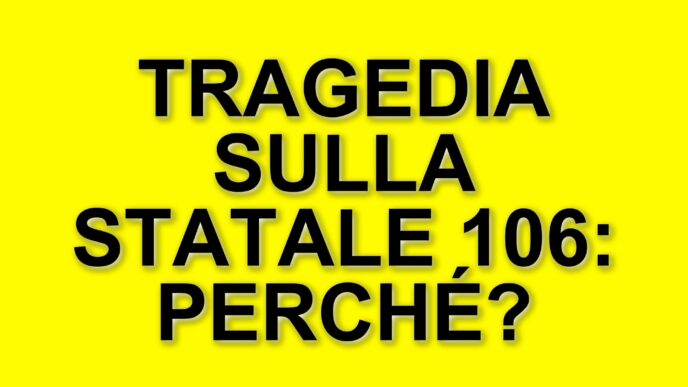 Tragico incidente sulla Statale 106: un morto e traffico bloccato