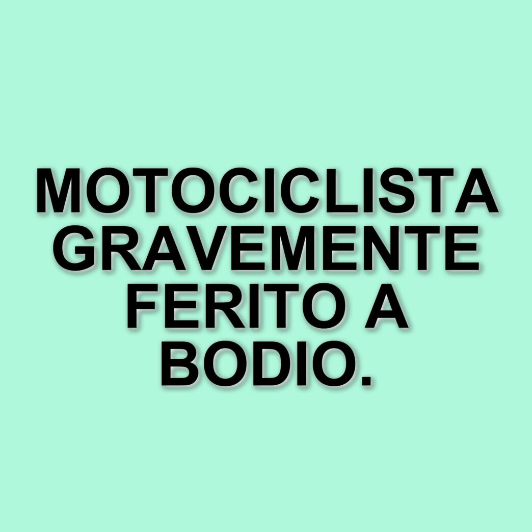 Incidente stradale a Bodio Lomnago: grave un motociclista di 37 anni