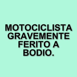 Incidente stradale a Bodio Lomnago: grave un motociclista di 37 anni