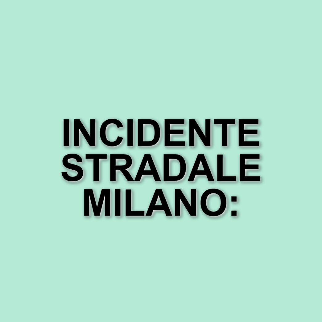 Incidente stradale a Milano: scontro tra polizia e scooter, due feriti