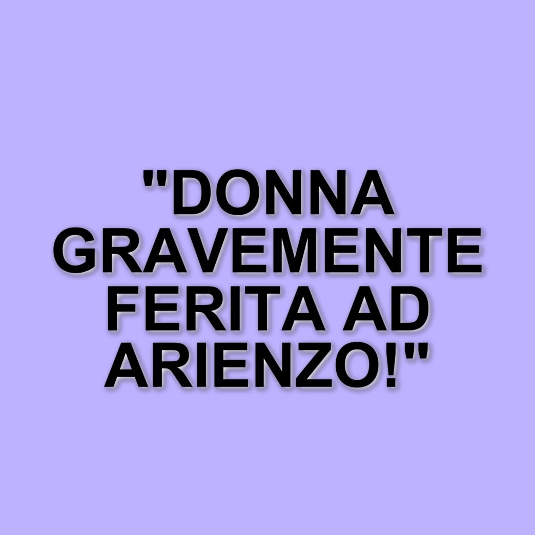 Incidente stradale ad Arienzo: grave una donna di 54 anni dopo lo scontro con un furgone