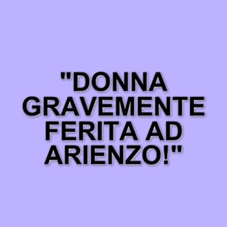 Incidente stradale ad Arienzo: grave una donna di 54 anni dopo lo scontro con un furgone