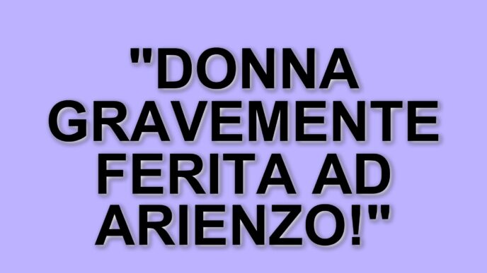 Incidente stradale ad Arienzo: grave una donna di 54 anni dopo lo scontro con un furgone