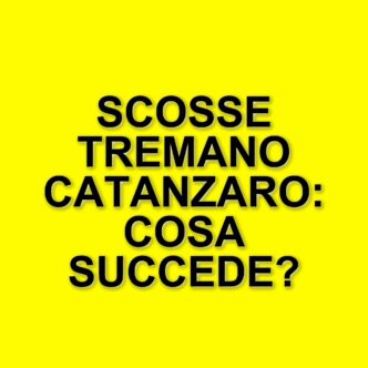 Sciame sismico in Calabria: scosse continue e preoccupazioni per la popolazione