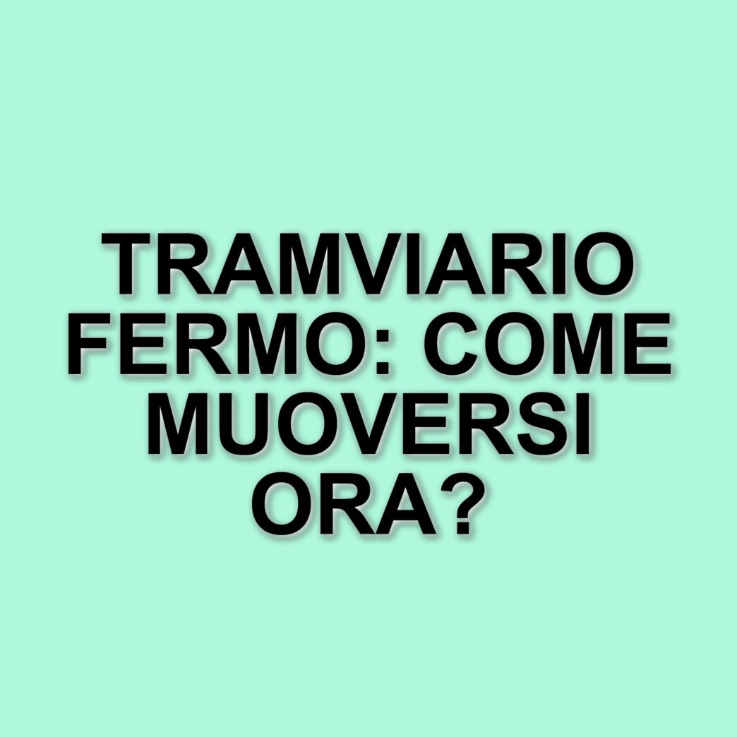Interruzione del servizio tramviario a Roma: linee 3 e 19L sostituite da autobus navetta