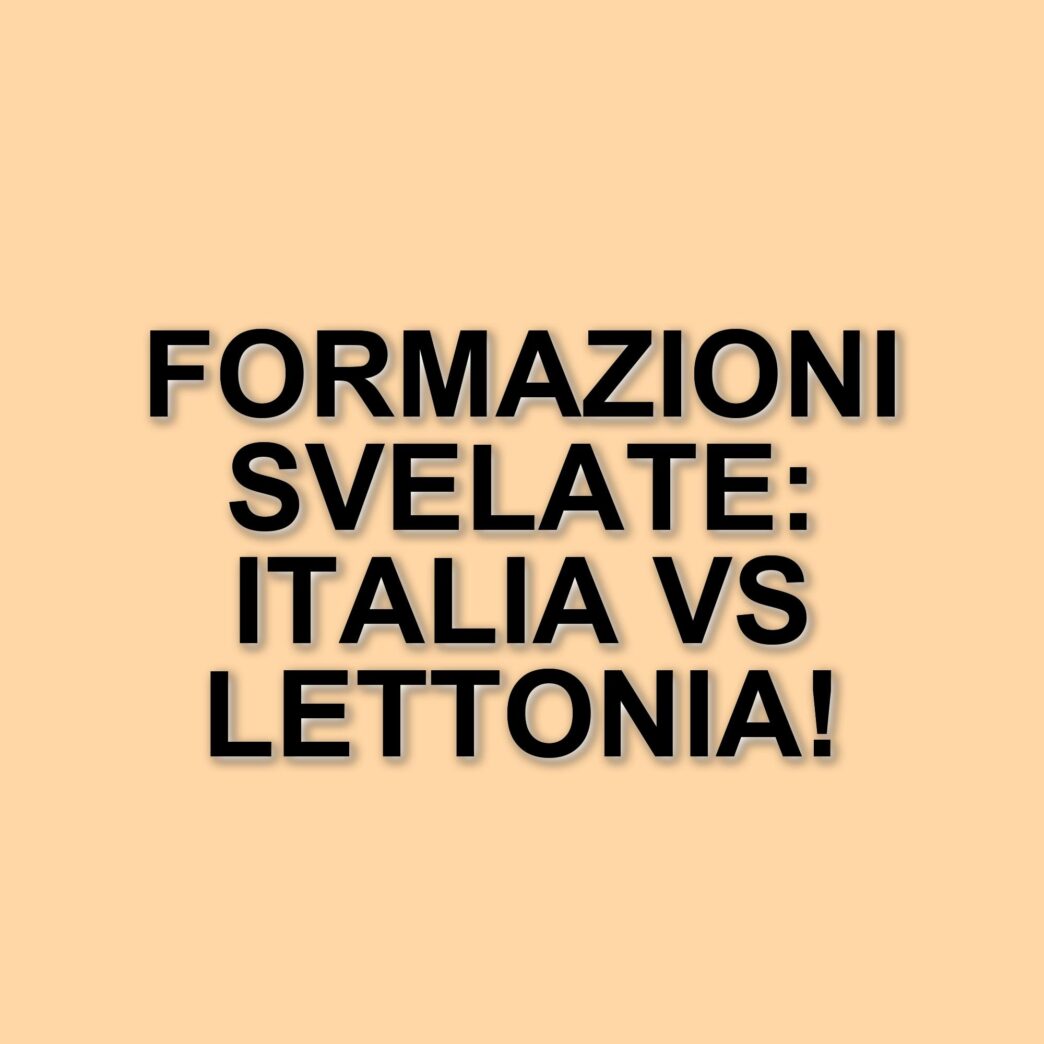 Italia Lettonia U19: Le probabili formazioni per il primo impegno a Crotone
