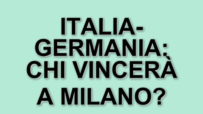 Italia e Germania: il grande scontro di Nations League in arrivo a Milano