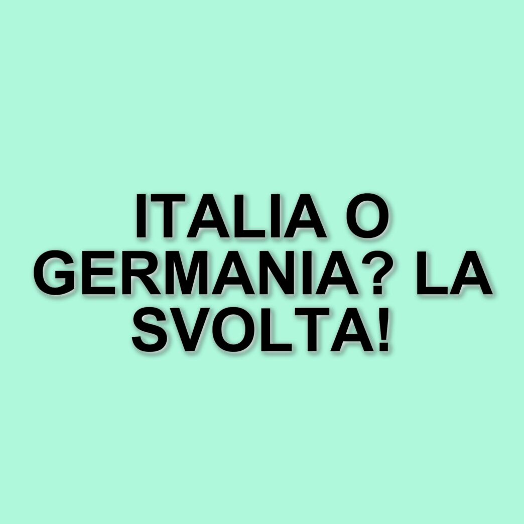 Italia e Germania: la sfida decisiva per la semifinale della Nations League
