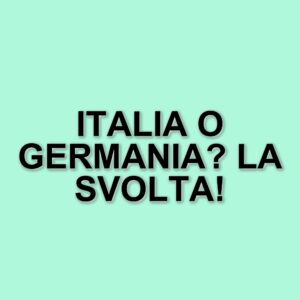Italia e Germania: la sfida decisiva per la semifinale della Nations League