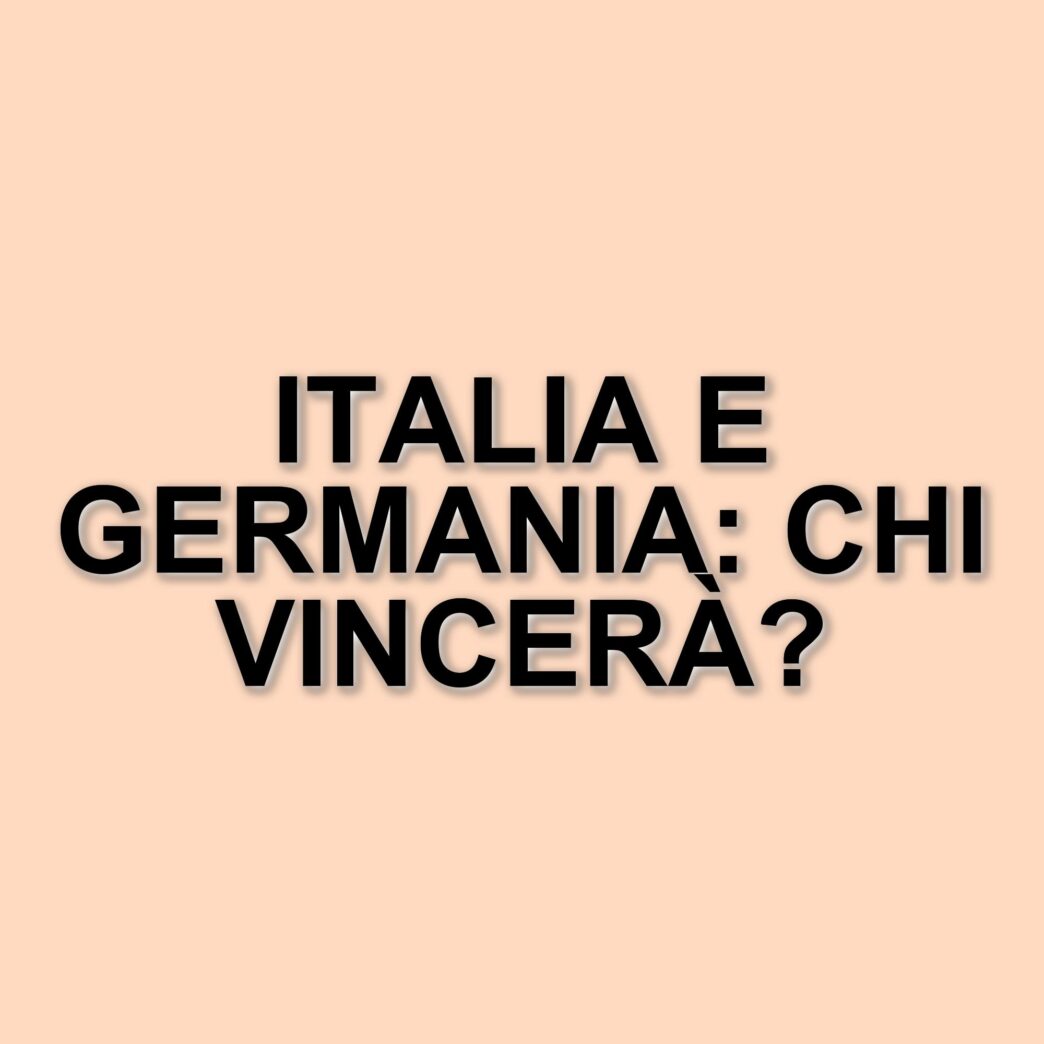 Italia vs Germania: La sfida decisiva per la Nations League in programma a Milano