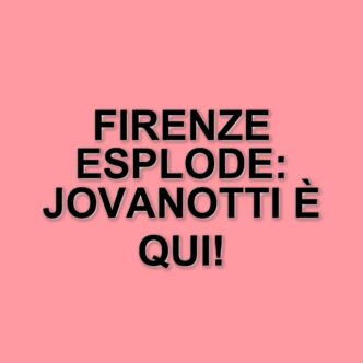 Jovanotti infiamma Firenze con il PalaJova Tour: un concerto di pura energia e gioia