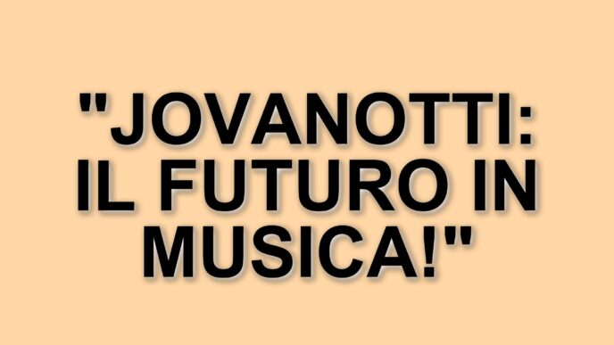 Jovanotti: tra concerti, passione e riflessioni sul futuro