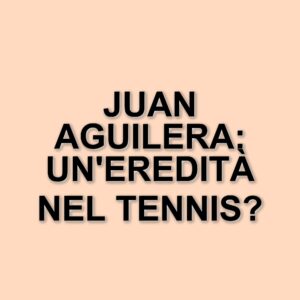 Morto a Barcellona il tennista spagnolo Juan Aguilera, un campione della terra rossa