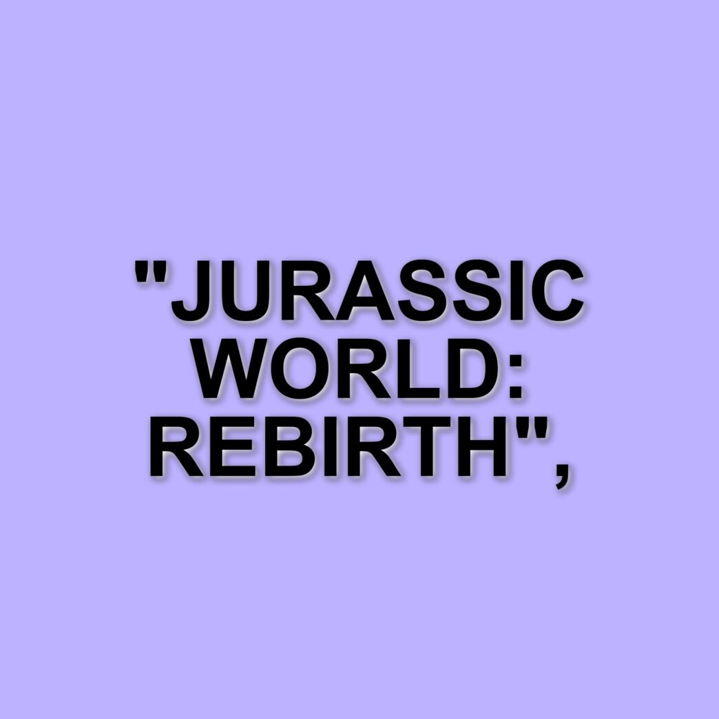Jurassic World: Rebirth è il film più atteso dell'estate 2025 secondo un sondaggio Fandango