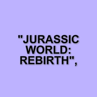 Jurassic World: Rebirth è il film più atteso dell'estate 2025 secondo un sondaggio Fandango