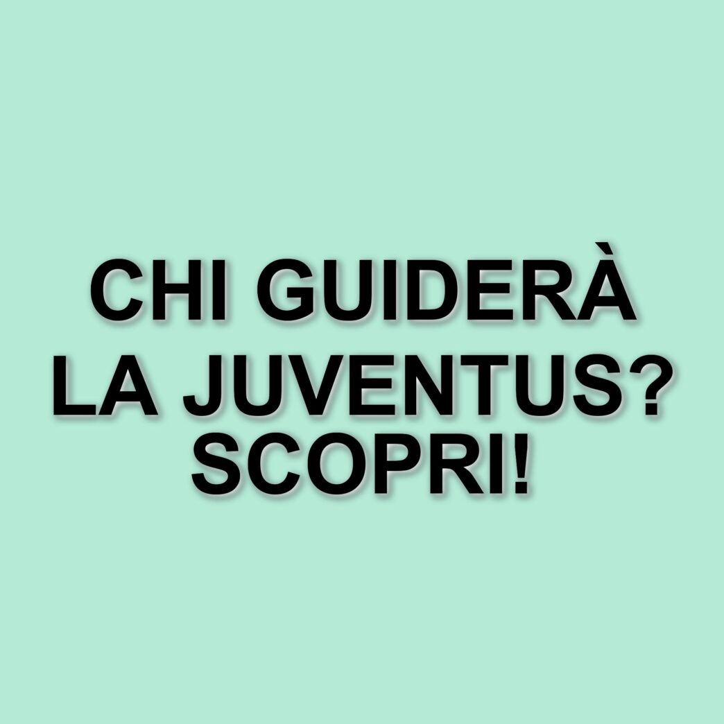 Juventus: le strategie future tra Conte, Gasperini e Tudor