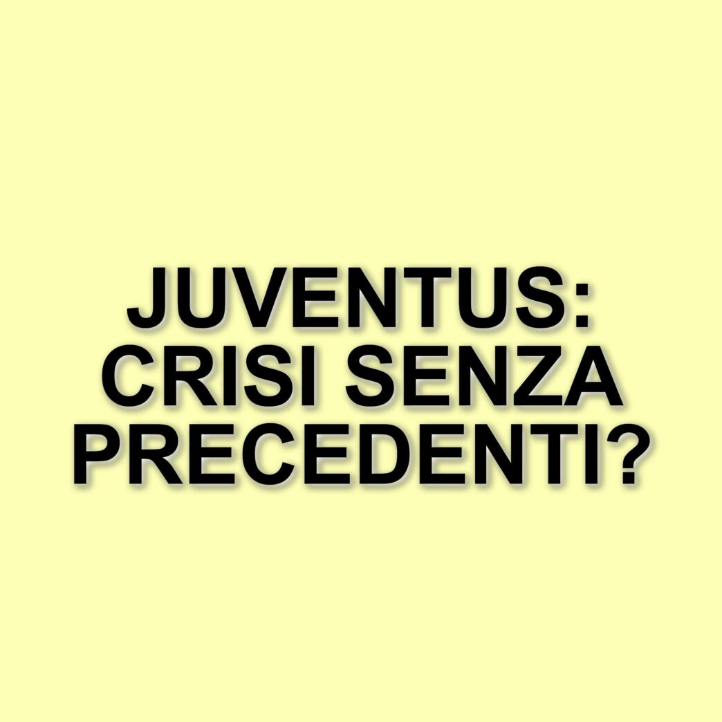 Juventus: un mercato deludente e una stagione in crisi profonda