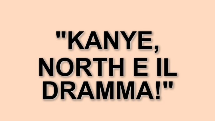 Kanye West e la polemica sui diritti di North West: nuovo brano e conflitto con Kim Kardashian